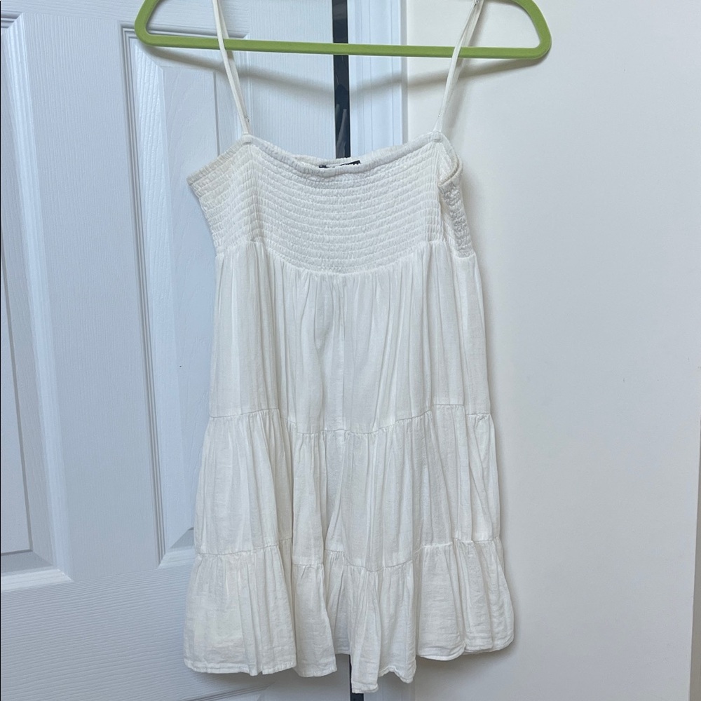 Zara White Mini Dress